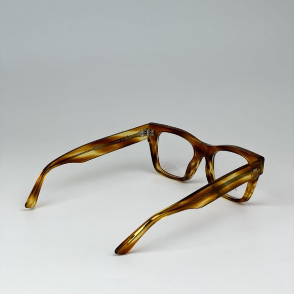 Celine CL50011I 056 BRAND NEW Eyeglasses Striped Honey Havana Square Women - Picture 7 of 11